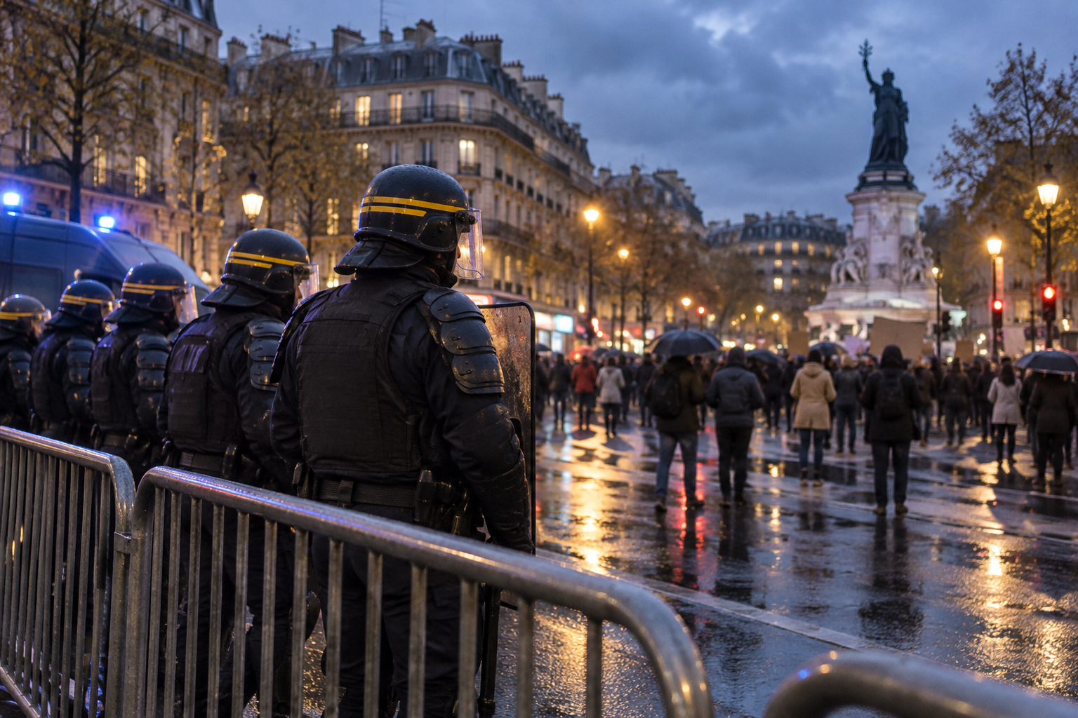Macron verbiedt illegale protesten in Franse steden als Parijs en Lyon
