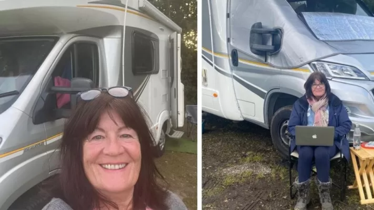 63-jarige vrouw verlaat alles om in een camper te wonen: “Ik betaal geen huur en heb mijn vrijheid gevonden”