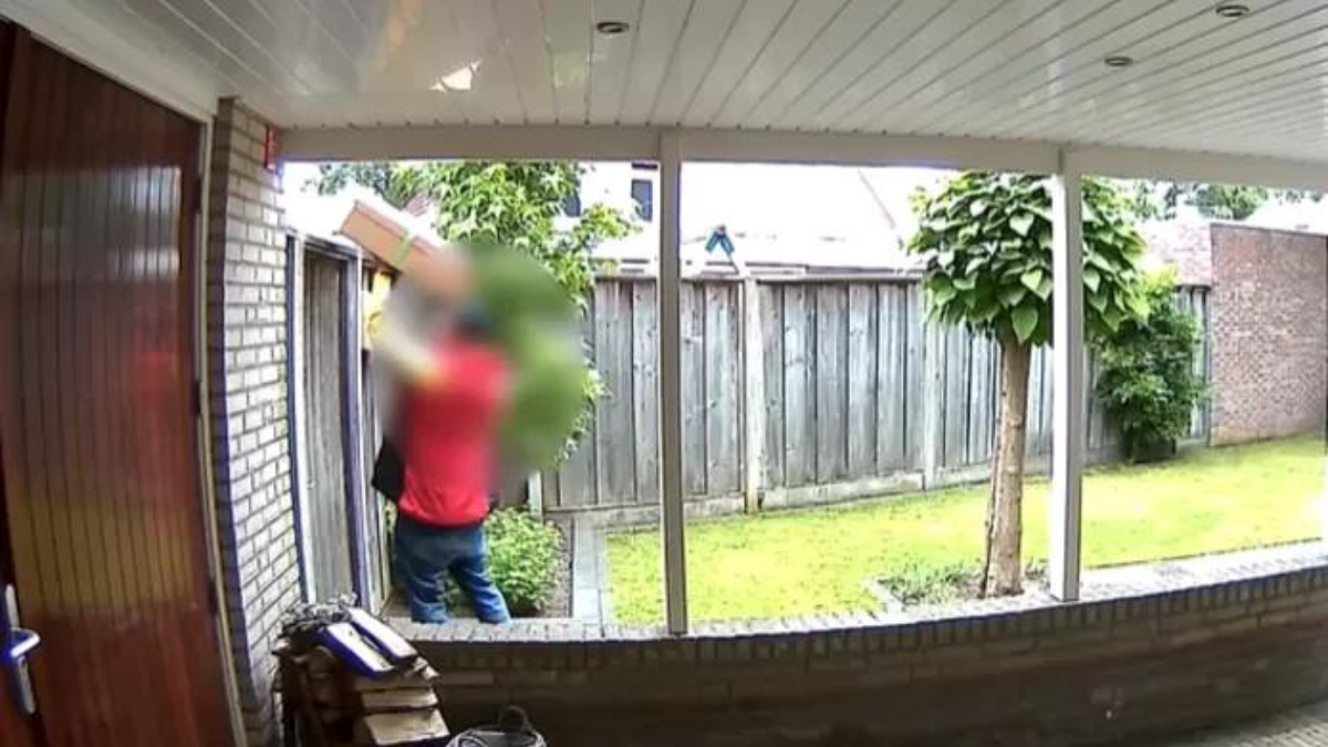 DHL-bezorger smijt pakket over de schutting ter waarde van 100 euro: ‘geen respect’