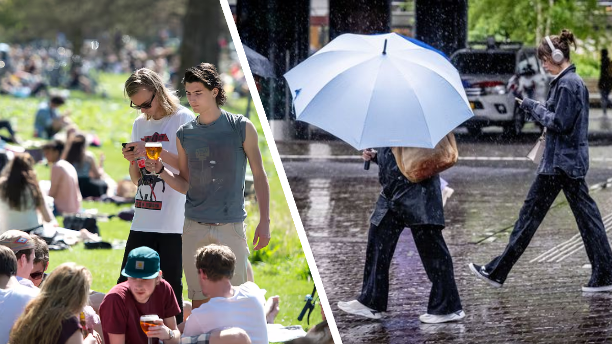 Vandaag en morgen laatste zomerse dagen voor ‘hondenweer’ terugkeert