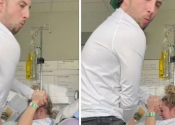 Video van dramatische man die bevalling niet kan aanzien gaat wereldwijd viral