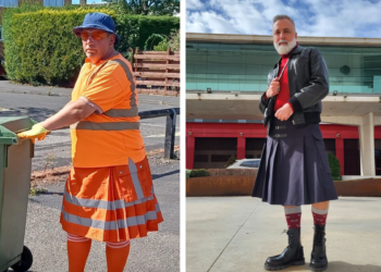 Dit is de nieuwe trend van 2024: Mannen die rokken dragen