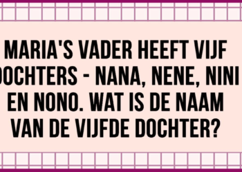 Moeilijk raadsel: Maar 1 op de 50 mensen kan dit oplossen