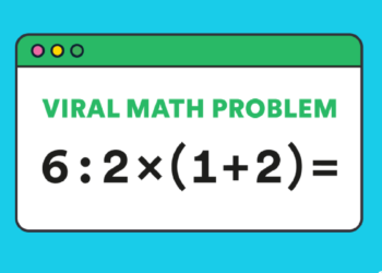 98% van de bevolking heeft het antwoord op de virale rekensom fout! Weet jij het juiste antwoord?