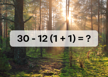 Klaar om terug te gaan naar de basisschool? Deze som kan bijna niemand oplossen!