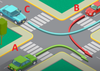 Welk voertuig mag als eerst rijden? Bijna niemand weet het juiste antwoord!