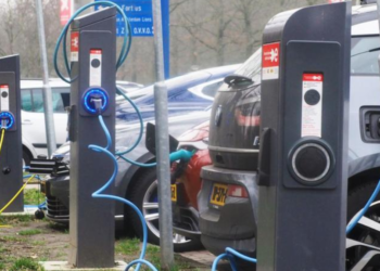 In Utrecht komt stroom uit laadpalen straks misschien van diesel