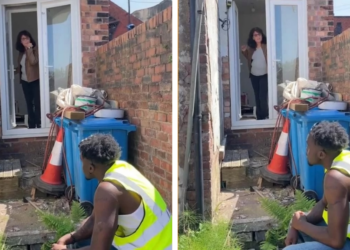 Vrouw is woest op bouwvakkers: “Ik betaal jullie niet om te pauzeren!”