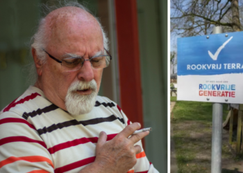 Gert mocht niet meer roken op het terras: “Dit terras is nu rookvrij meneer”