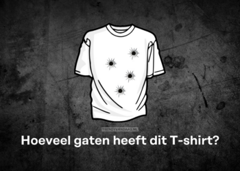 Het lijkt misschien simpel: Hoeveel gaten heeft dit T-shirt?