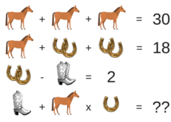Bijna niemand lijkt het antwoord te weten op deze virale hoefijzervergelijking! Weet jij de oplossing?