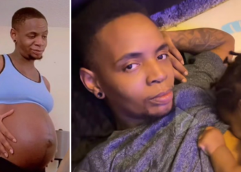 Tanius (31): “Ik ben transgender en heb mijn kind zelf gebaard; nu geef ik hem borstvoeding”