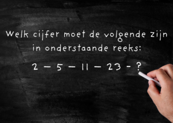 Welk cijfer moet de volgende zijn? Weinig kunnen dit raadsel oplossen!
