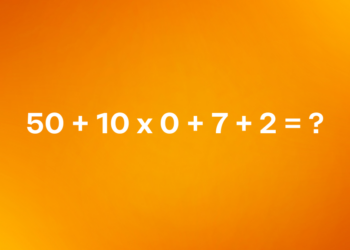 Dit is de populaire rekensom die veel mensen niet kunnen oplossen!