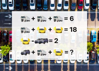 Veel mensen kunnen deze som niet oplossen! Is het antwoord echt zo moeilijk?