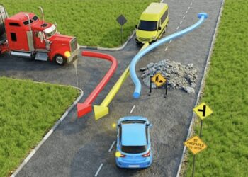 Echt absurd veel mensen hebben hier moeite mee: Welke auto mag nou als eerst gaan rijden?