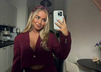 Iris Markerink betovert volgers met oogverblindende lingerie-shoot