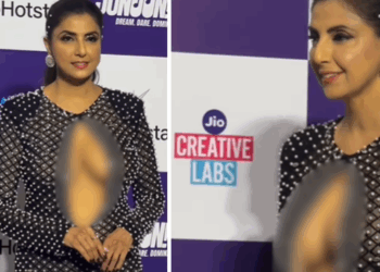 Kijkers verbaasd na live tv-moment: ‘Waarom zo’n diep decolleté op televisie?’