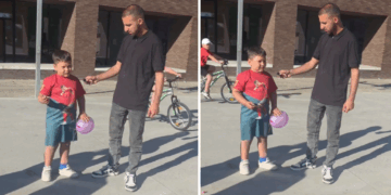 VIDEO: Jongen tijdens interview gaat viraal vanwege grof taalgebruik: “Dat kind heeft geen opvoeding gehad!”