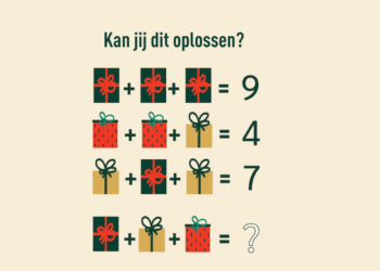 Weet jij het antwoord op dit cadeau-raadsel? Bijna niemand heeft dit juist!