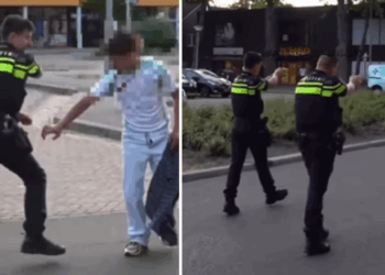 Agenten zijn het zat en grijpen hard in: wapenstok en tasers ingezet tegen opstandig gastje