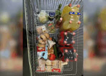 Schokkend: je raadt nóóit hoeveel dit winkelwagentje met boodschappen kost