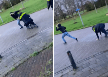 VIDEO: Ventje probeert weg te rennen voor de politie, maar wordt getaserd – terecht of niet?