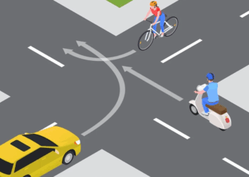 Wie heeft er voorrang op deze kruising? Bijna 95% heeft dit onjuist!