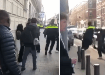 Agent draait helemaal door in Rotterdam en gaat los op omstander: het is allemaal gefilmd