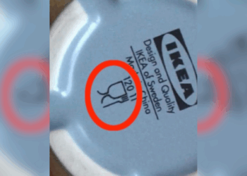 Bijna niemand weet waar dit teken voor staat op je servies..