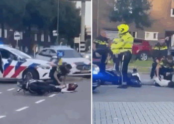 Politie is het zat: Agenten grijpen keihard in bij brutale scootergasten