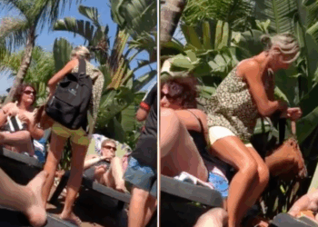 VIDEO: Vrouw heeft maling aan ‘gereserveerde’ ligbedjes en dit escaleert volledig – wie heeft hier gelijk?