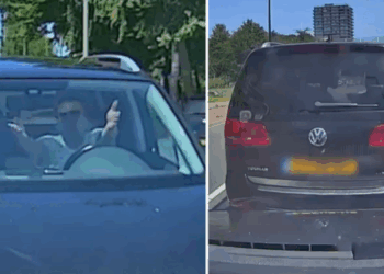 Brake check bij een lesauto? Dat loopt slecht af voor deze aso-bestuurder