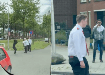 VIDEO: Beveiligers in Ter Apel worden vernederd door asielzoekers: “Respectloos!”