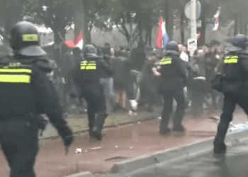 Anti-immigratie-protest van ‘rechts Nederland’ loopt uit de hand: ME veegt Malieveld leeg