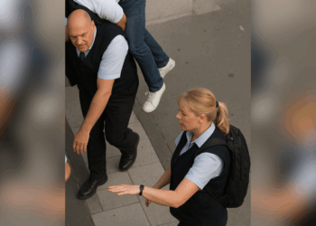 Conducteur is van de oude stempel en weet wel raad met zwartrijder in de trein