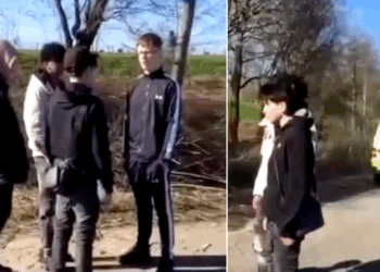 Drie pesters dachten een roodharige jongen klein te krijgen, maar dat hadden ze goed mis…