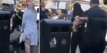 Agenten zijn er klaar mee: koppige vrouw met hoofddoek wil niet luisteren en wordt hard aangepakt in Utrecht