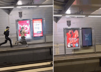 Agent achtervolgt vrouw met hoofddoek in Spijk, beelden gaan massaal rond op sociale media