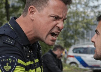 Agent grijpt in na verhitte confrontatie op straat en zorgt voor felle discussie online